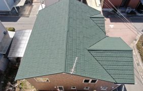 屋根カバー・外壁クリア塗装の外装リフォームを行いました！　Asmile(アスマイル)リフォーム現場
