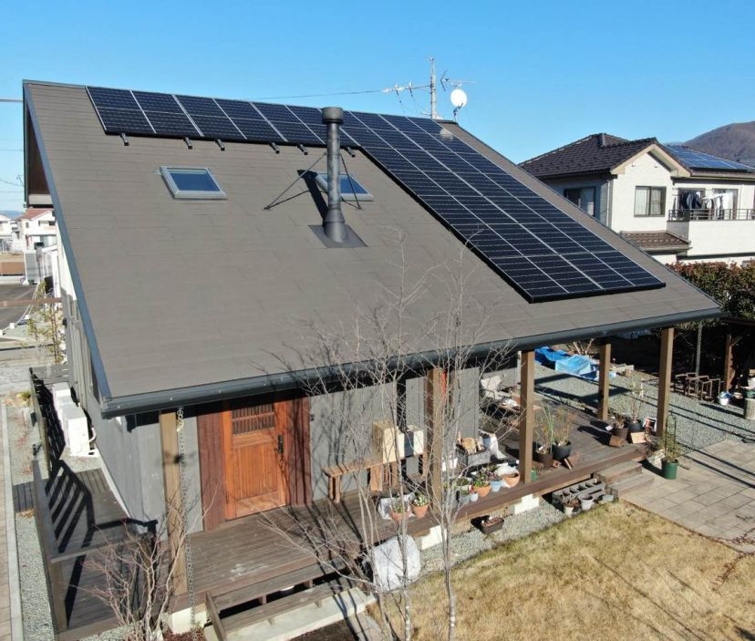 太陽光発電システム8.000kw設置　／長野県共同購入事業 写真