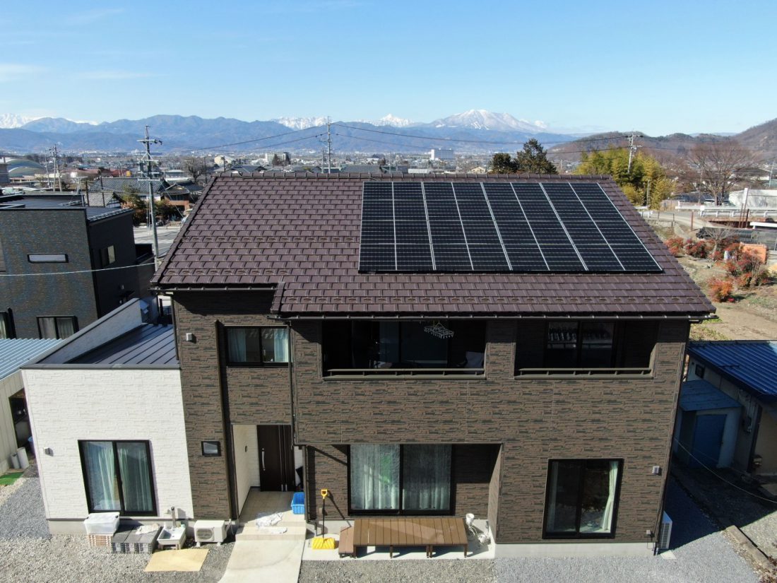 太陽光発電システム　Qセルズ6.400kw設置　【長野県共同購入事業】