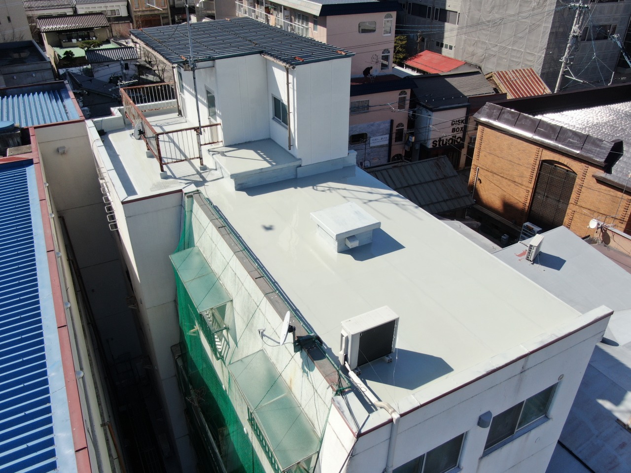 ビルの屋上防水リフォーム
