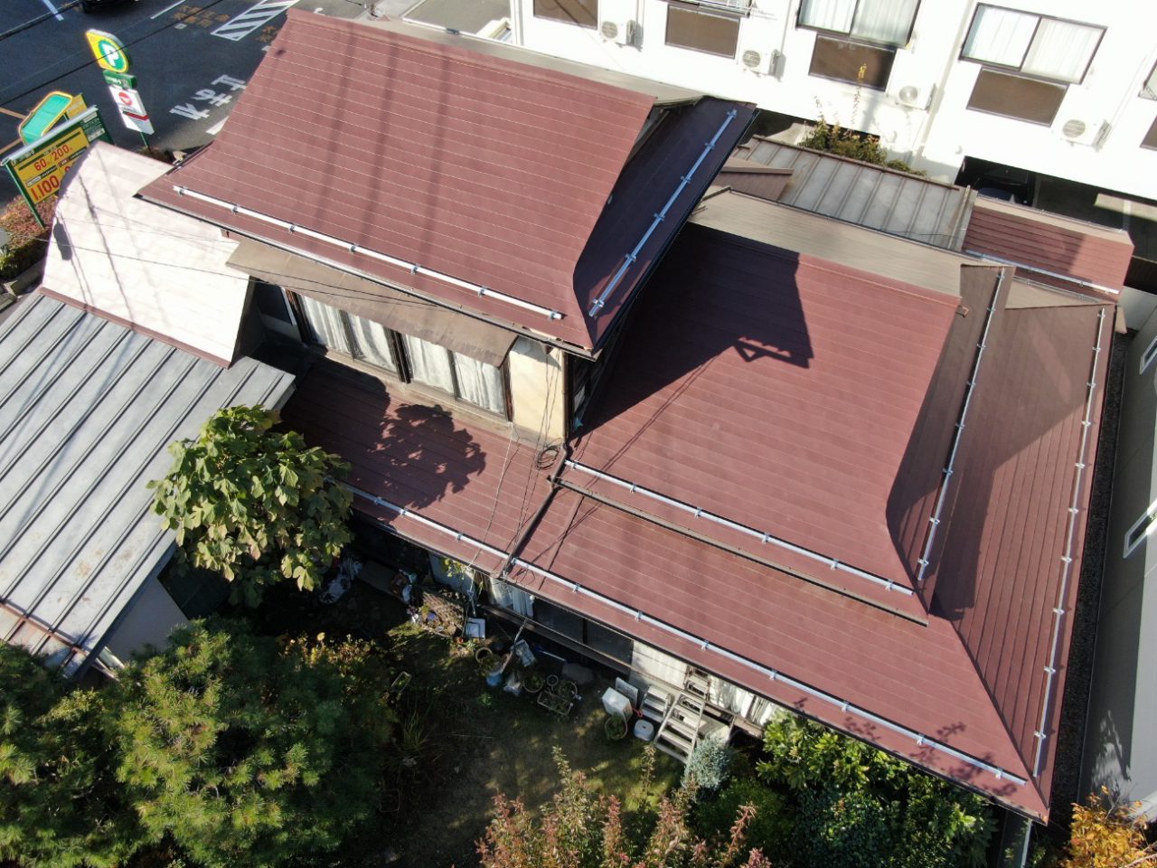 長野県長野市で築約100年の住宅の屋根葺き替えリフォーム