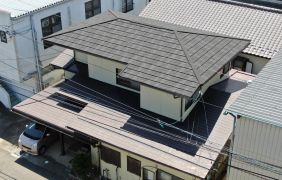 重い屋根から軽い屋根へリフォーム