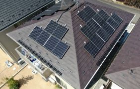 太陽光発電システム　5.175ｋｗ・雪止め