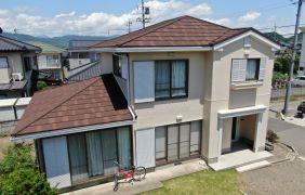 長野県千曲市で屋根・外壁リフォームでどこから見てもピカピカ！