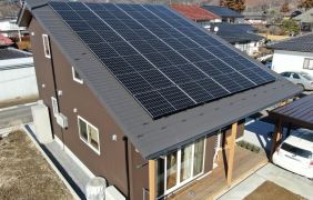 太陽光発電システム11.040ｋｗ設置工事　　Asmile(アスマイル)施工現場