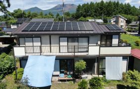 屋根葺き替え・太陽光発電システム6.035ｋｗ設置