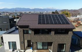 太陽光発電システム　Qセルズ6.400kw設置　【長野県共同購入事業】