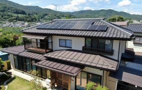 太陽光発電システム ハンファジャパン3.200Kw　蓄電池 ニチコン7.4kWh