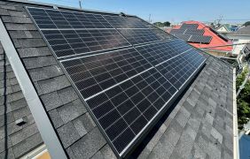 シャープ3.904kW+シャープハイ ブリッド蓄電池15.4kWh＋HEMS