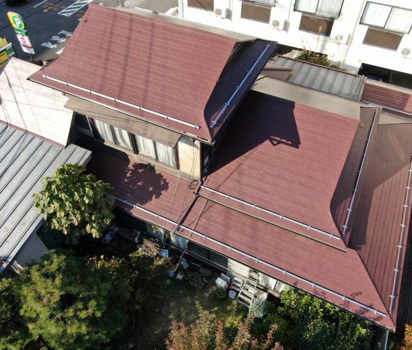 長野県長野市で築約100年の住宅の屋根葺き替えリフォーム 写真