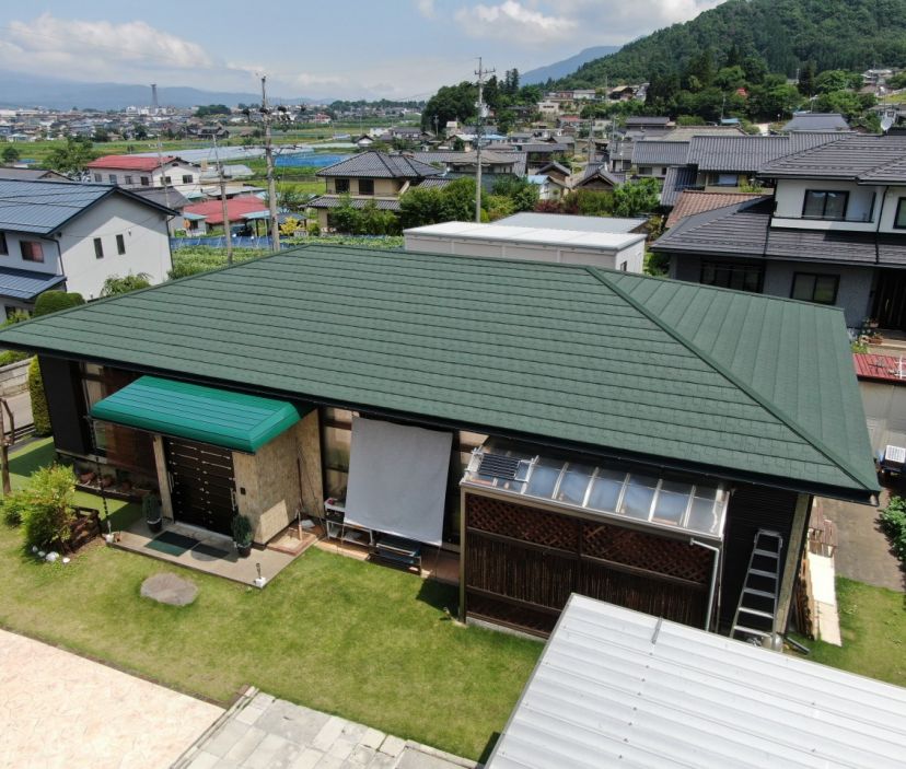 万能屋根材！家の中が涼しい！雨の音がしない！リフォームして良かったです😊 写真