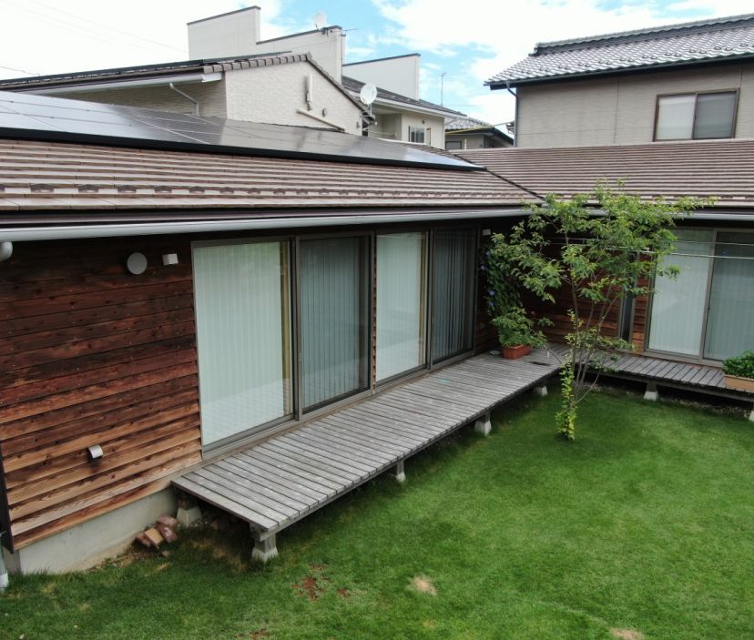 千曲市で新築の屋根・外壁工事　太陽光発電もたっぷりの10.89kw 写真