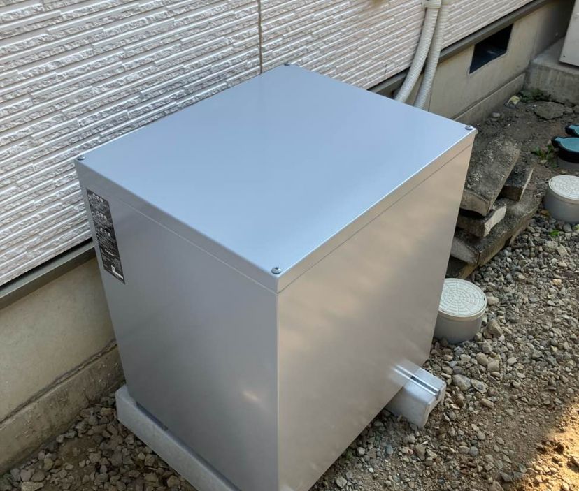 国・県の補助金を活用し、シャープ9.5kwh蓄電池を設置しました 写真
